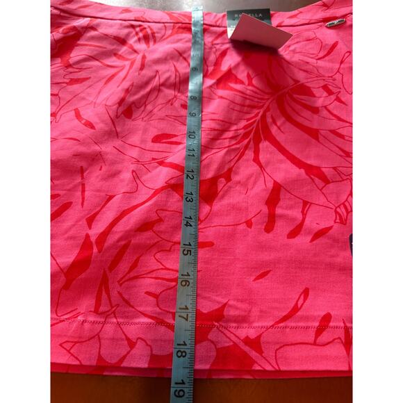 🏃♀️ Rafaella Athletic Skort 2XL | Pink Floral | Pockets | NWT Stretchy - Picture 5 of 8